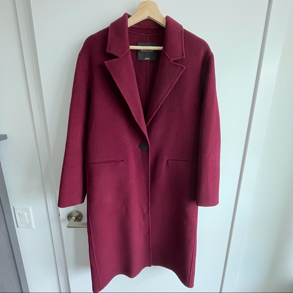 NWOT Massimo Dutti wool coat
